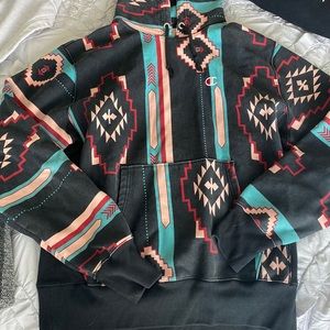 Champion aztec hoodie